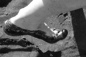 Le dernier (?) cri: sand shoes